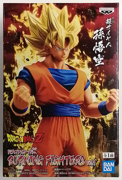 BANDAI SPIRITS Dragon Ball Z BURNING FIGHTERS vol.1 Super Saiyan Son Goku (Game-prize)