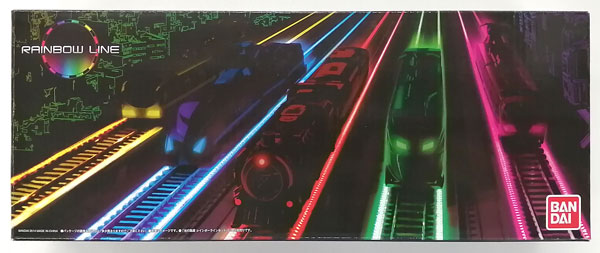 Bandai Sentai Shokunin Ressha Sentai ToQger Light Lines Rainbow Line Set (BANDAI TOYS SHOP Exclusive)