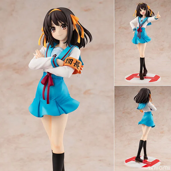 KADOKAWA KDcolle "Haruhi Suzumiya" Series Light Novel Edition Haruhi Suzumiya 1/7 Complete Figure รูปภาพ 1