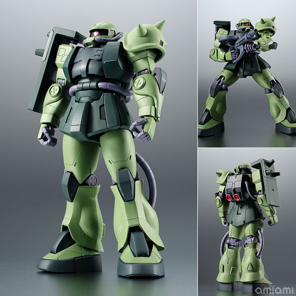 BANDAI SPIRITS Robot Spirits -SIDE MS- MS-06JC Land Type Zaku II JC Model ver. A.N.I.M.E. "Mobile Suit Gundam The 08th MS Team" imagen 1
