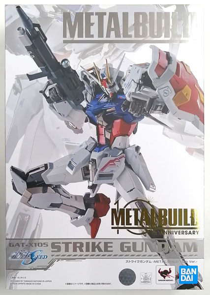 BANDAI SPIRITS METAL BUILD Strike Gundam - METAL BUILD 10th Ver.- [Tamashii Web Shoten Exclusive]