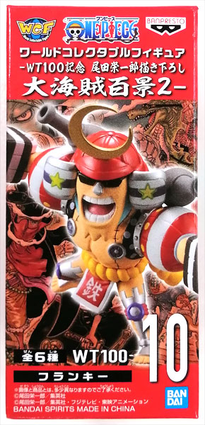 BANDAI SPIRITS ONE PIECE 월드 콜렉터블 피규어 -WT100 기념 오다 에이치로 신일러스트 100명소와 해적 2- 프랑키 (프라이즈)