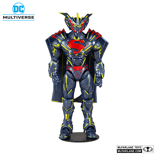McFarlane Toys DC Multiverse 7 Inch, Action Figure #091 Armored Superman (Energized) [Comic]