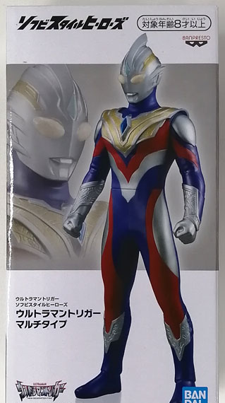 BANDAI SPIRITS Ultraman Trigger Soft Vinyl Style Heroes Ultraman Trigger Multi Type Bild 1