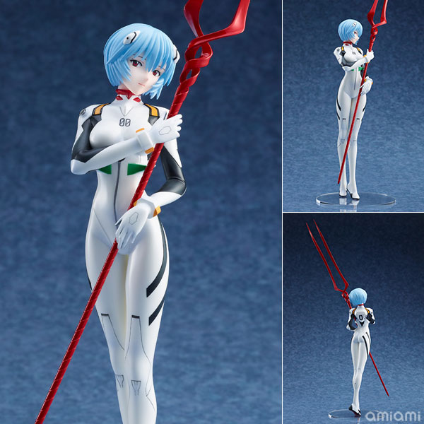 WAVE DreamTech Rebuild of Evangelion Rei Ayanami Plugsuit style 1/7 Complete Figure รูปภาพ 1