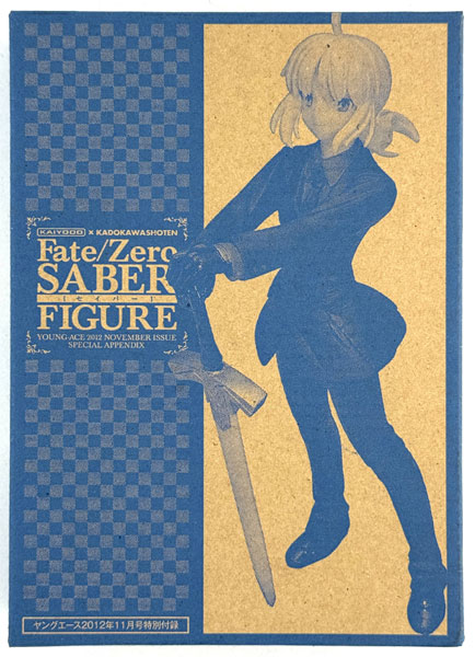 Kadokawa Shoten Fate/Zero Suit Saber Figure (Monthly Young Ace 20212 Nov. Issue Bundled Item) 圖片 1