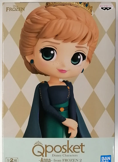 BANDAI SPIRITS Q posket Disney Characters -Anna- from FROZEN 2 B image 1