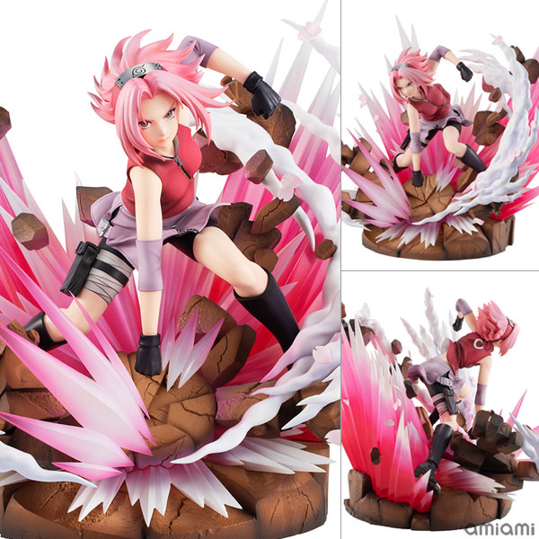 MegaHouse NARUTO Gals DX NARUTO Shippuden Sakura Haruno Ver.3 Complete Figure