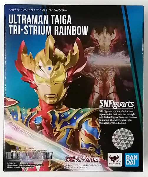BANDAI SPIRITS S.H.Figuarts Ultraman Taiga Tri Strium Rainbow [Tamashii Web Shoten Exclusive]