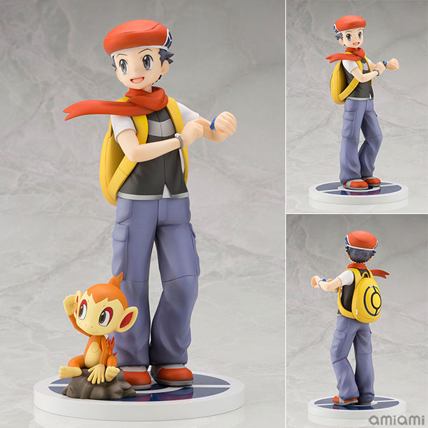 Kotobukiya ARTFX J "Pokemon" Series Lucas with Chimchar 1/8 Complete Figure
