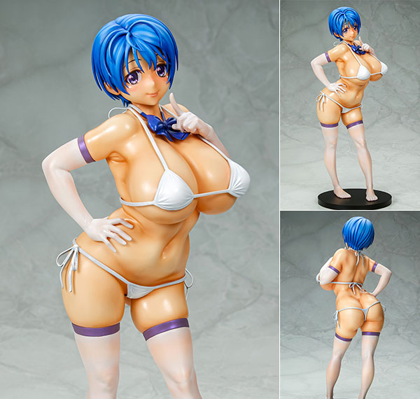 Q-six GREEN -Akizora No Screen- Hirose Mariko Sun Tanned ver. 1/6 Complete Figure รูปภาพ 1