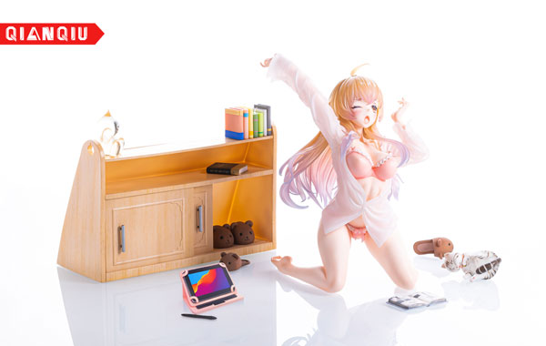 Daiki Kougyou Original Illustration by Ran Otaku Girls Series Stretch Girl (Limited Distribution) 1/7 Complete Figure รูปภาพ 1