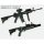Tomytec LittleArmory [LA100] M4A1 & M203 Type 2.0 1/12 Plastic Model รูปภาพ 4