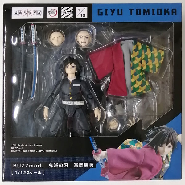 Aniplex BUZZmod. Demon Slayer: Kimetsu no Yaiba Giyu Tomioka 1/12 Action Figure (ANIPLEX+ Exclusive) 图片 1