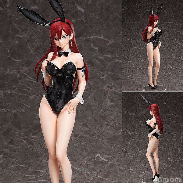 FREEing B-STYLE FAIRY TAIL Erza Scarlet: Bare Leg Bunny Ver. 1/4 Complete Figure