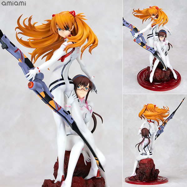 MegaHouse Precious G.E.M. Evangelion: 3.0+1.0 Thrice Upon a Time Asuka Langley Shikinami & Mari Makinami Illustrious