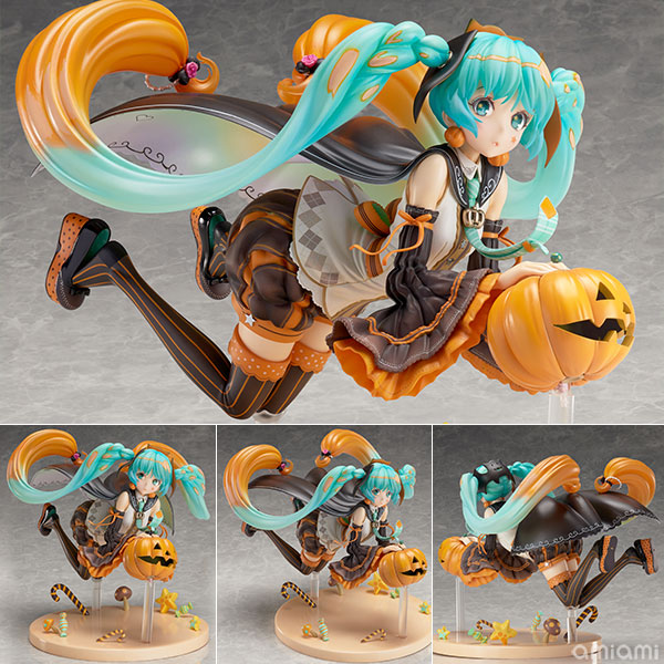 Union Creative Hatsune Miku "TRICK or MIKU" illustration by Hidari Complete Figure