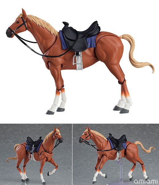 Max Factory figma Horse ver.2 (Light Chestnut) Bild 1