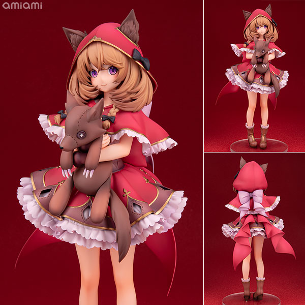 WING Shugao Illustration Okamizukin-chan 1/7 Complete Figure