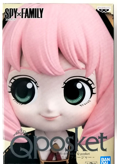 BANDAI SPIRITS Spy x Family Q posket - Anya Forger - A