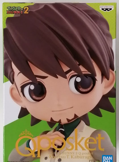 BANDAI SPIRITS TIGER & BUNNY 2 Q posket -Kotetsu T. Kaburagi- A