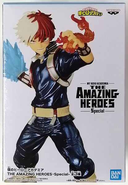 BANDAI SPIRITS My Hero Academia THE AMAZING HEROES-Special- Shoto Todoroki (Game-prize)