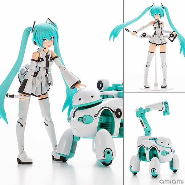 Kotobukiya Frame Arms Girl FRAME MUSIC GIRL HATSUNE MIKU [MARUTTOYS Ver.] with TAMOTU [MIKU Ver.] Plastic Model