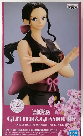 BANDAI SPIRITS ONE PIECE GLITTER & GLAMOURS -NICO ROBIN WANOKUNI STYLE- II B