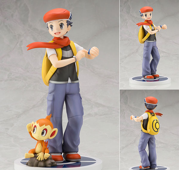 Kotobukiya [Bonus] ARTFX J "Pokemon" Series Lucas with Chimchar 1/8 Complete Figure [Kotobukiya Shop Exclusive] image 1