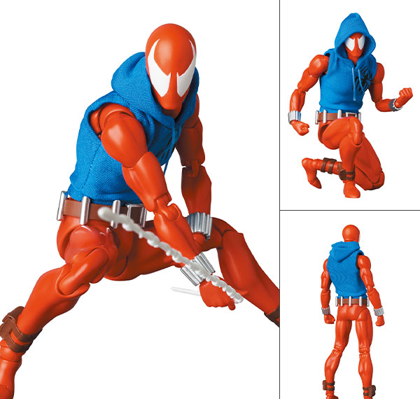 Medicom Toy MAFEX No.186 MAFEX SCARLET SPIDER (COMIC Ver.) รูปภาพ 1