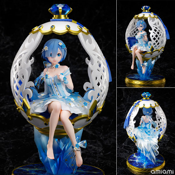 FuRyu Re:ZERO -Starting Life in Another World- Rem -Egg Art Ver.- 1/7 Scale Figure image 1