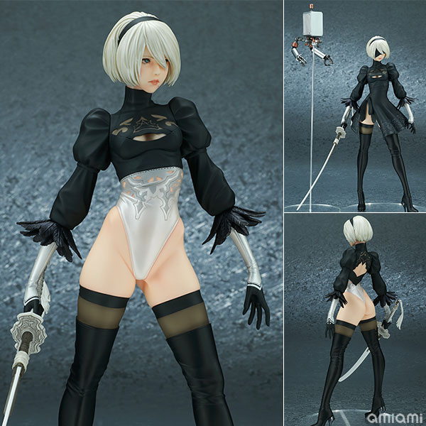 Square Enix NieR:Automata 2B (YoRHa No.2 Type B) DX Edition Complete Figure