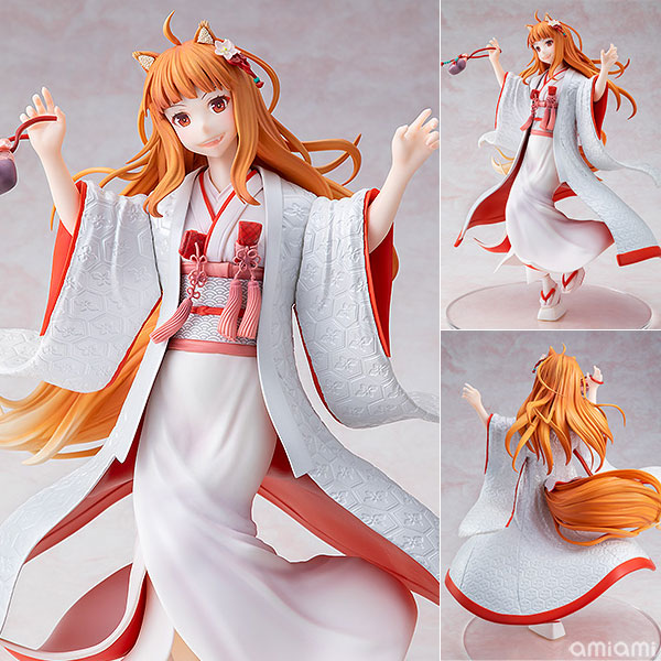 KADOKAWA CAworks "Spice and Wolf" Holo Wedding Kimono ver. 1/7 Complete Figure รูปภาพ 1