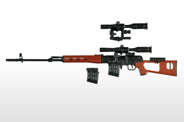 Tomytec LittleArmory [LADF26] Girls' Frontline SVD Type 1/12 Plastic Model