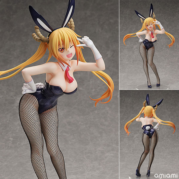 FREEing B-STYLE Miss Kobayashi's Dragon Maid Tohru Bunny Ver. 1/4 Complete Figure