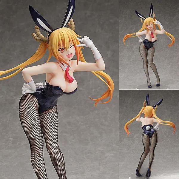 FREEing B-STYLE Miss Kobayashi's Dragon Maid Tohru Bunny Ver. 1/4 Complete Figure image 1