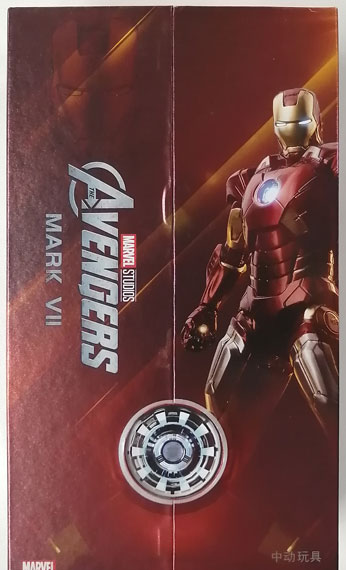 ZD Toys 어벤져스 아이언맨 마크. 7 1/10 완성품 피규어 이미지 1
