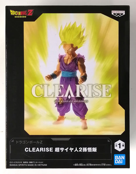BANDAI SPIRITS Dragon Ball Z CLEARISE Super Saiyan 2 Son Gohan (Game-prize)