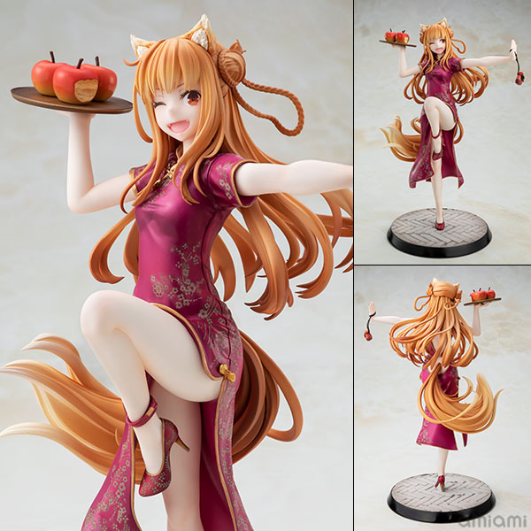 KADOKAWA [Bonus] KDcolle "Spice and Wolf" Holo China Dress ver. 1/7 Complete Figure image 1