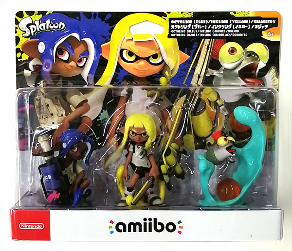 Nintendo amiibo トリプルセット[インクリング[イエロー]/オクトリング[ブルー]/コジャケ](スプラトゥーンシリーズ)