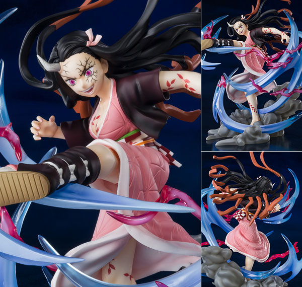 BANDAI SPIRITS Figuarts ZERO Nezuko Kamado Advanced Demon Form "Demon Slayer: Kimetsu no Yaiba" gambar 1