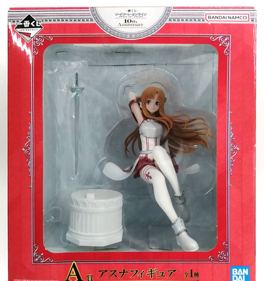 BANDAI SPIRITS Ichiban Kuji Sword Art Online 10th Anniversary A Prize - Asuna Figure รูปภาพ 1