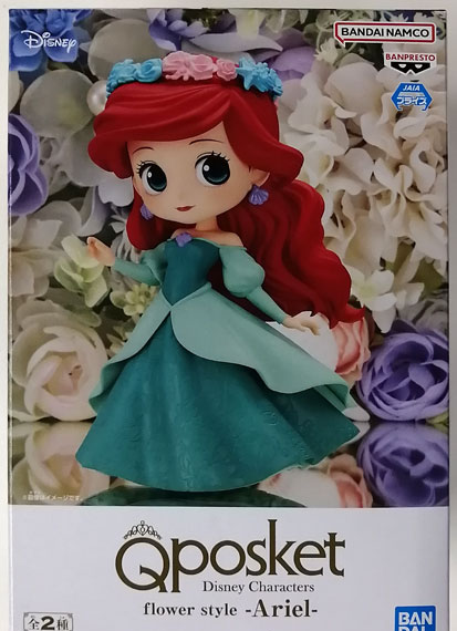 BANDAI SPIRITS Q posket Disney Characters flower style -Ariel- A imagen 1