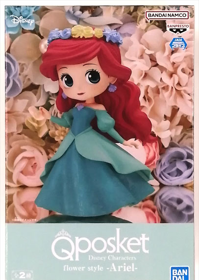 BANDAI SPIRITS Q posket Disney Characters flower style -아리엘- B 이미지 1