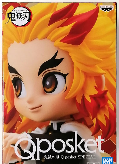 BANDAI SPIRITS Demon Slayer: Kimetsu no Yaiba Q posket SPECIAL Kyojuro Rengoku (Game-prize)