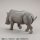 Kaiyodo ARTPLA Zookeeper and White Rhino Set 1/35 Plastic Model รูปภาพ 10