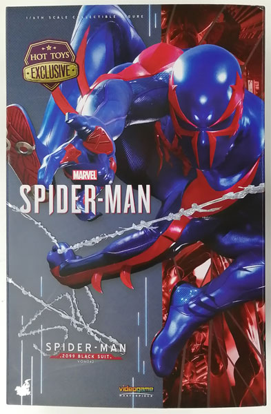 Hot Toys Video Game Masterpiece "Marvel's Spider-Man" 1/6 Scale Figure Spider-Man (Spider-Man 2099 Black Suit Ver.) (Spider-Man Exclusive Store Japan Tour Exclusive)