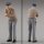 Kaiyodo ARTPLA Tourist & African elephant Set 1/35 Plastic Model image 7