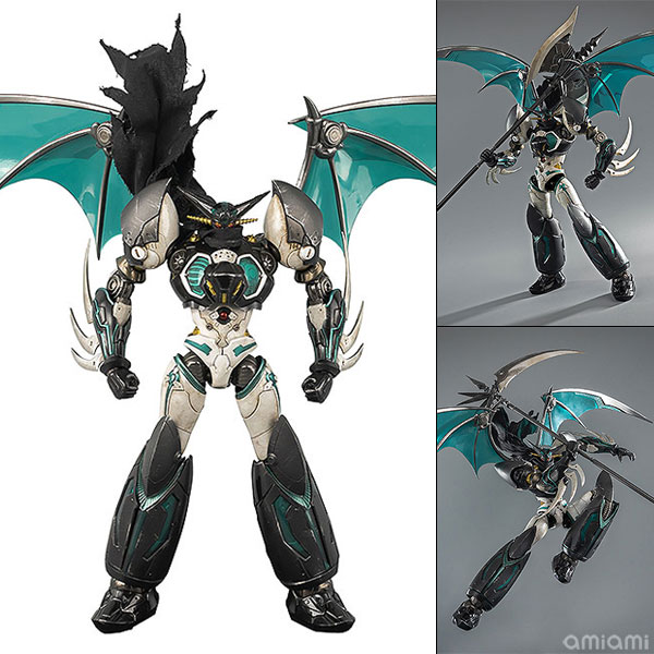 threezero Robodou Original Comic Ver. Shin Getter Robo Shin Getter 1 (threezero Arranged Ver.) Black Ver. Posable Figure image 1