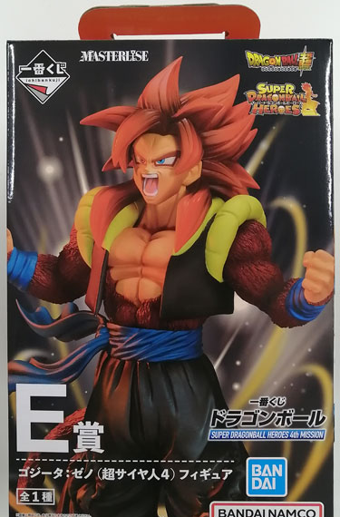 BANDAI SPIRITS 이치반 쿠지 드래곤볼 슈퍼 드래곤볼 히어로즈 4th 미션 E상 - 고게타: 제노 (슈퍼 사이어인 4) 피규어 이미지 1